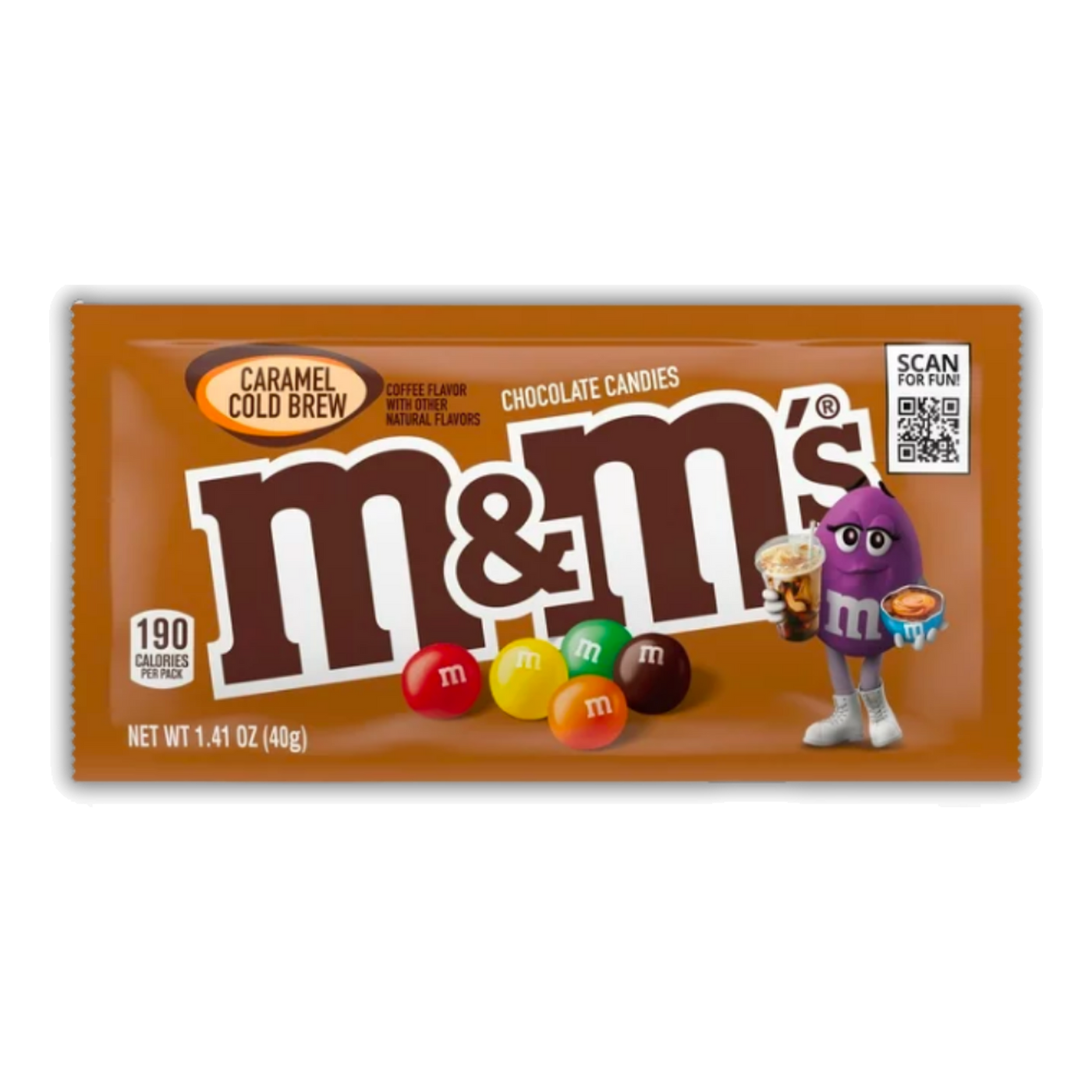 Caramel Cold Brew M&Ms - 1.41oz (Limited Edition) product cutout