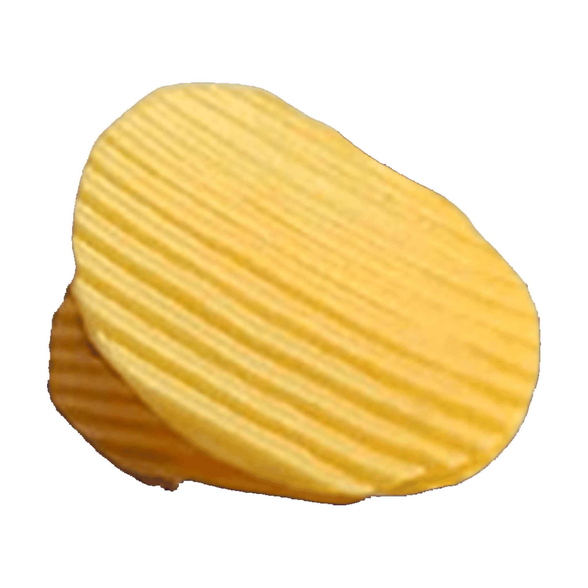 Chip Bag Clips ridged chip style transparent product cutout