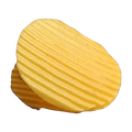 Chip Bag Clips ridged chip style transparent product cutout