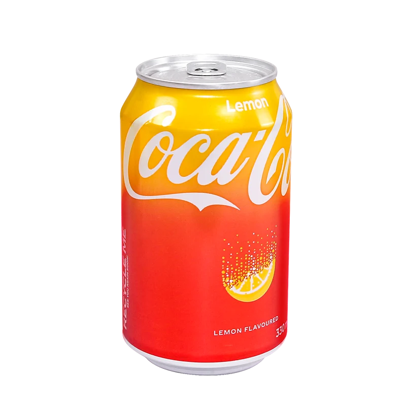 Coca Cola Lemon 330ml can from China