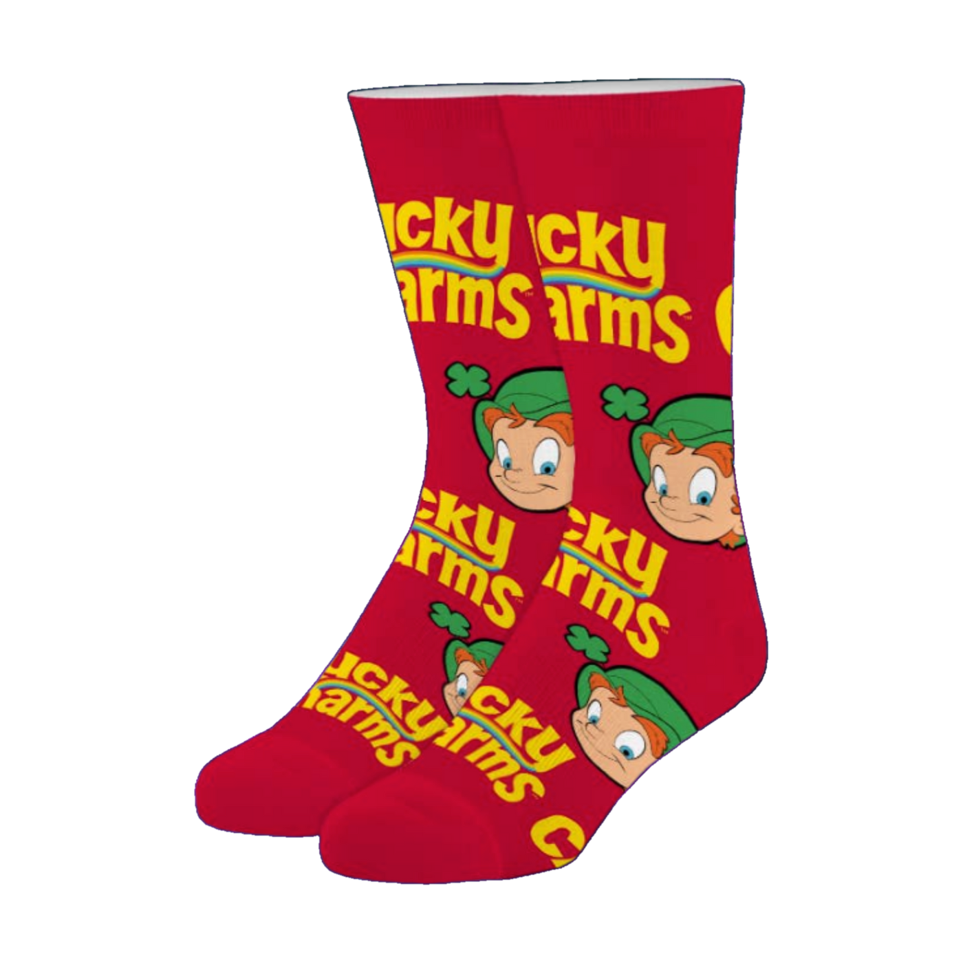 Crazy Socks - Lucky Charms Cereal transparent product cutout