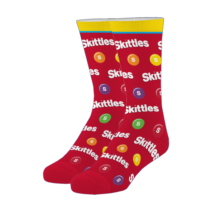 Crazy Socks - Skittles All Over