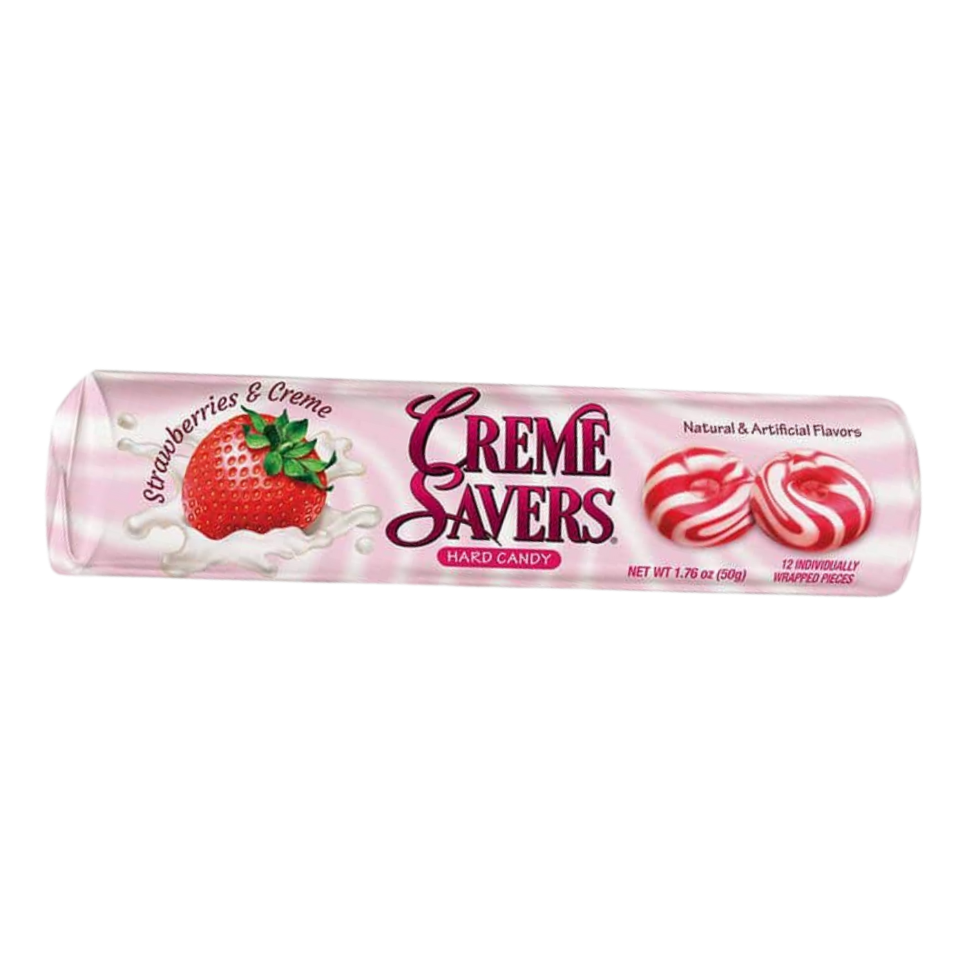 Creme Savers Strawberries and Creme Roll product cutout