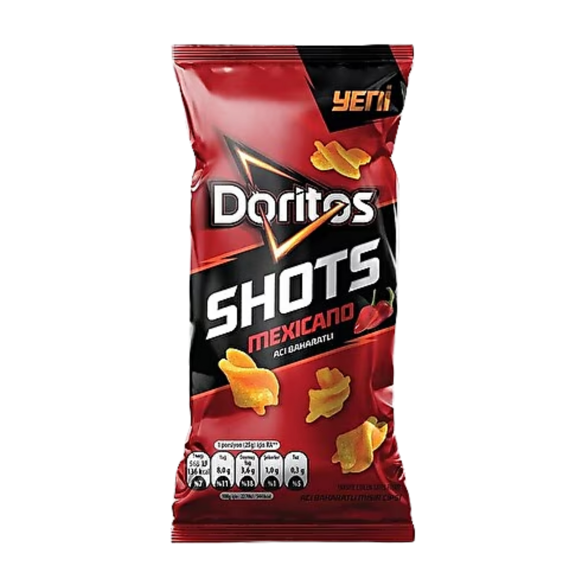Doritos Shots Mexicano package cutout
