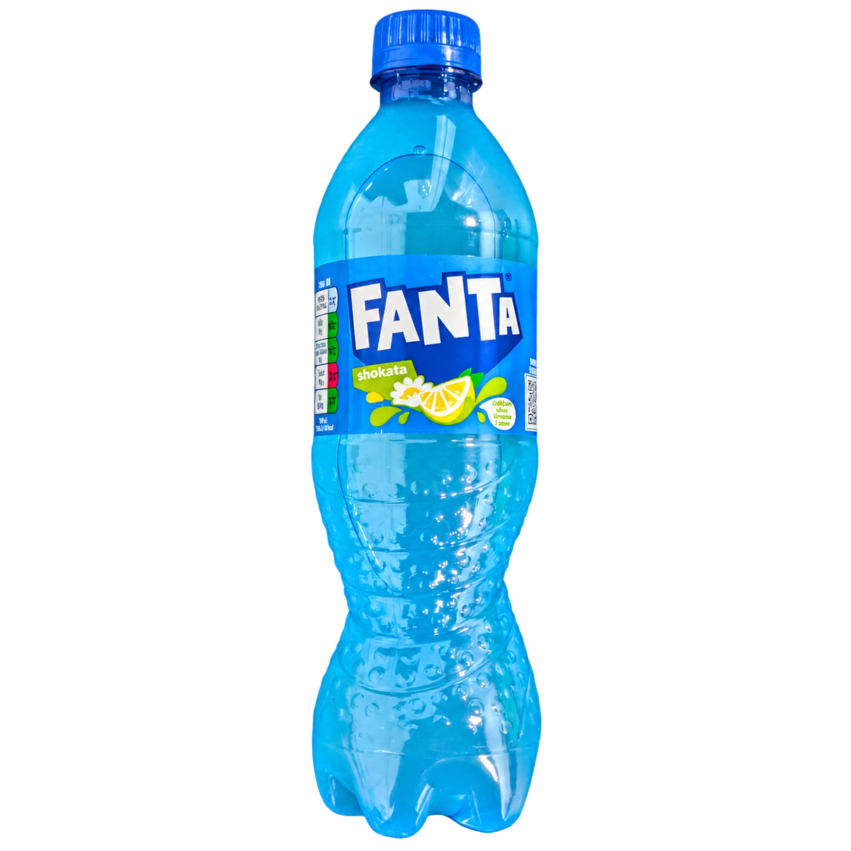 Fanta Blue Shokata 500ml Serbia isolated product