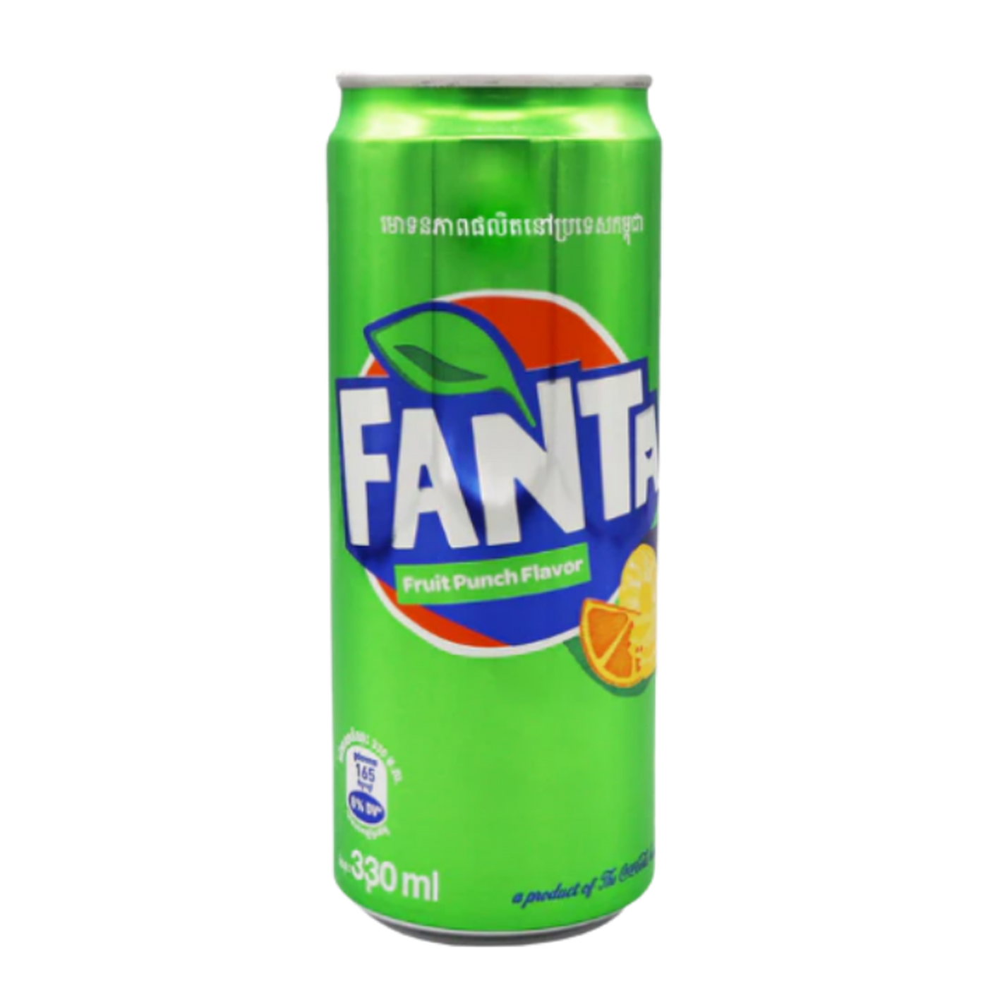 Fanta Fruit Punch soda from Malaysia