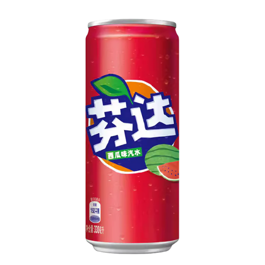 Fanta Watermelon soda from China