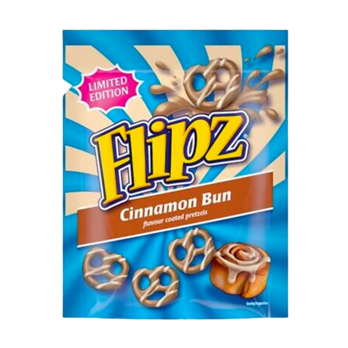 Flipz Cinnamon Bun 80g - (United Kingdom) product cutout