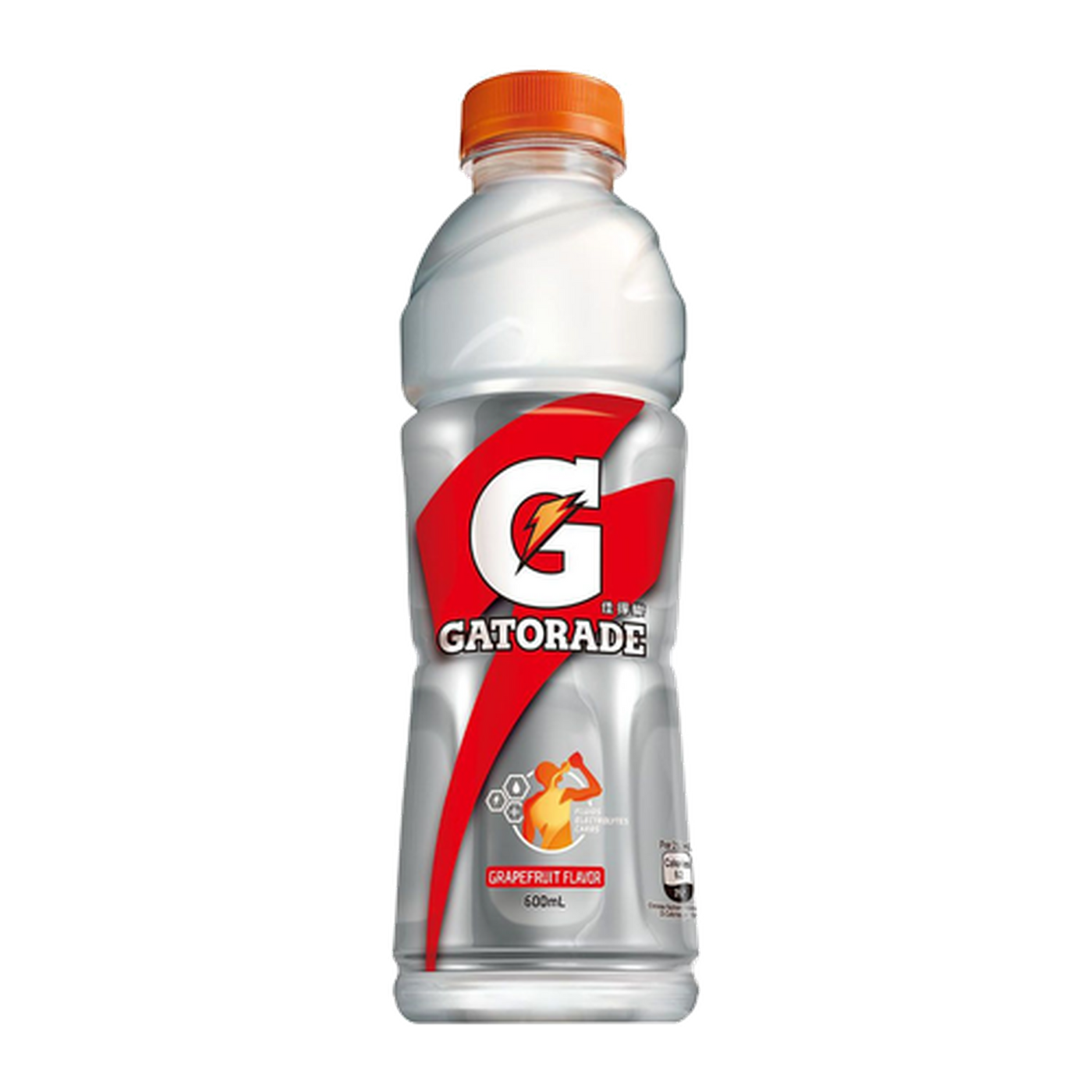 Gatorade Red Grapefruit - 600ml (China) isolated product cutout