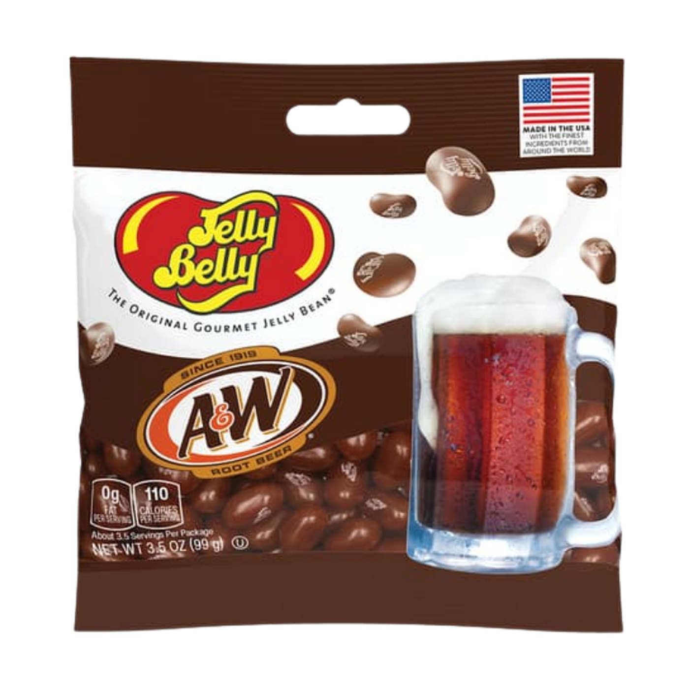 Jelly Belly - A&W Rootbeer - 3.5 oz product cutout