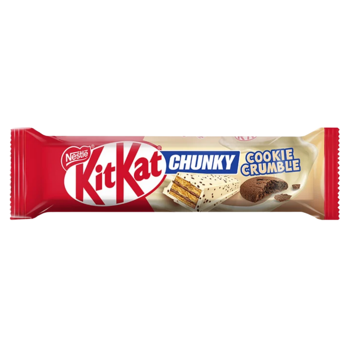KitKat Chunky Cookie Crumble package cutout