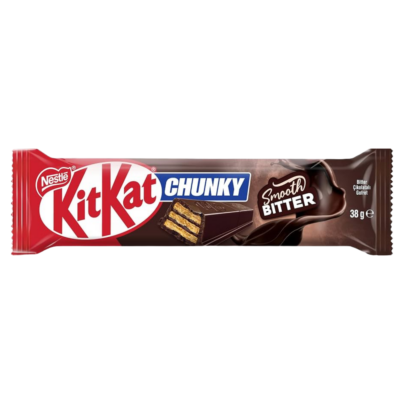 KitKat Chunky Smooth Bitter package cutout