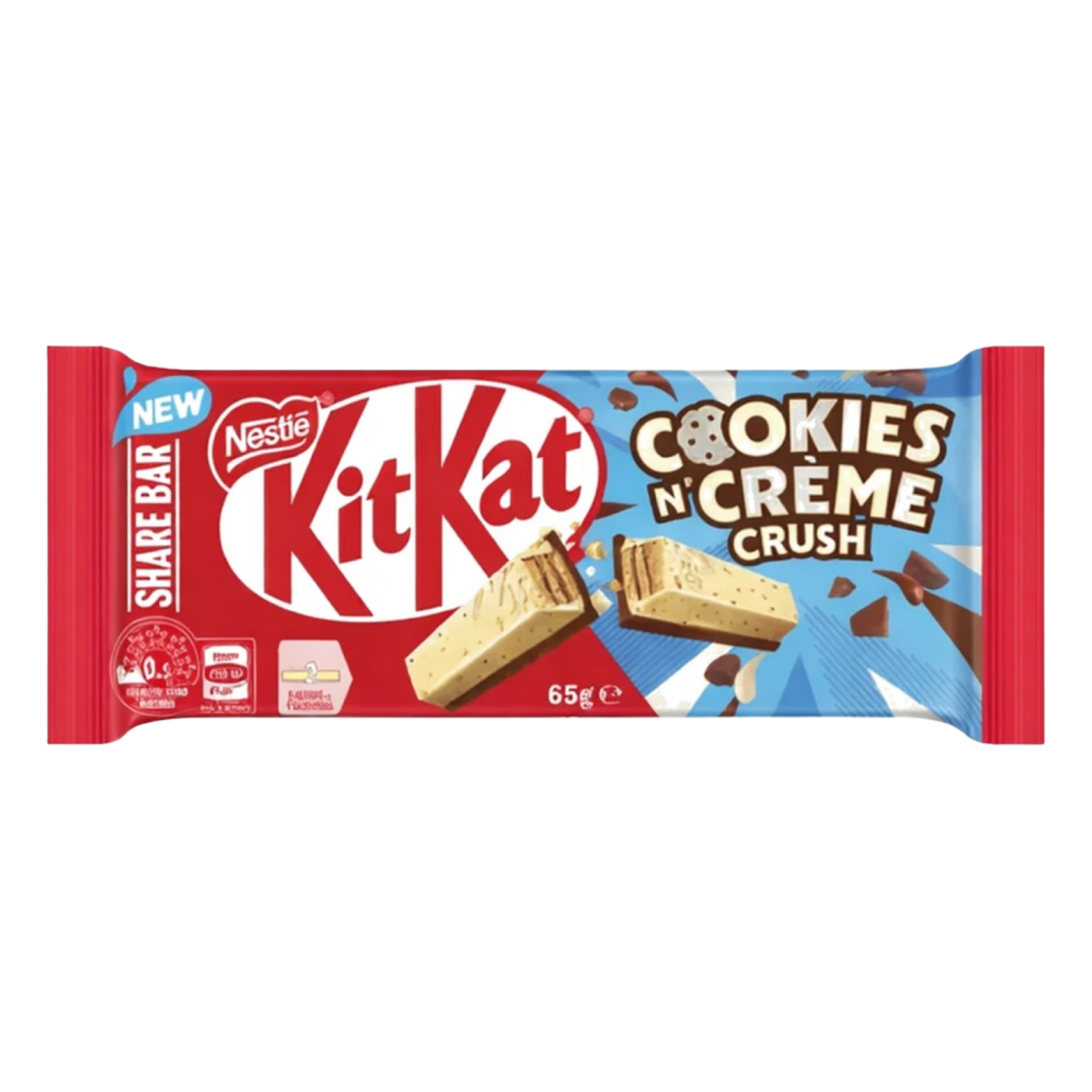 KitKat Cookies N Creme Crush - 65g (Australia) product cutout