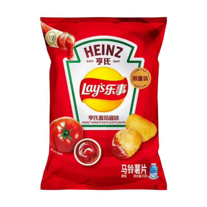 Lay's Heinz Ketchup Potato Chips