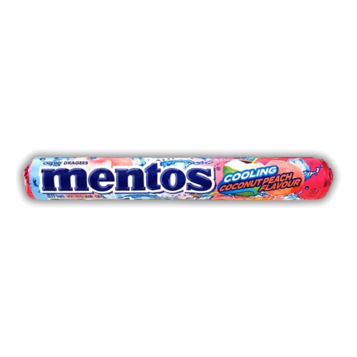Mentos Coconut Peach Flavored