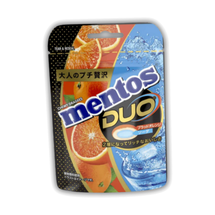 Mentos Duo Blood Orange & Soda