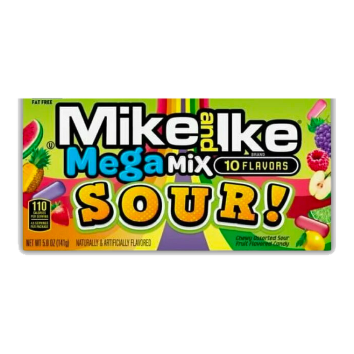 Mike & Ike Mega Mix Sour! - Theater Box