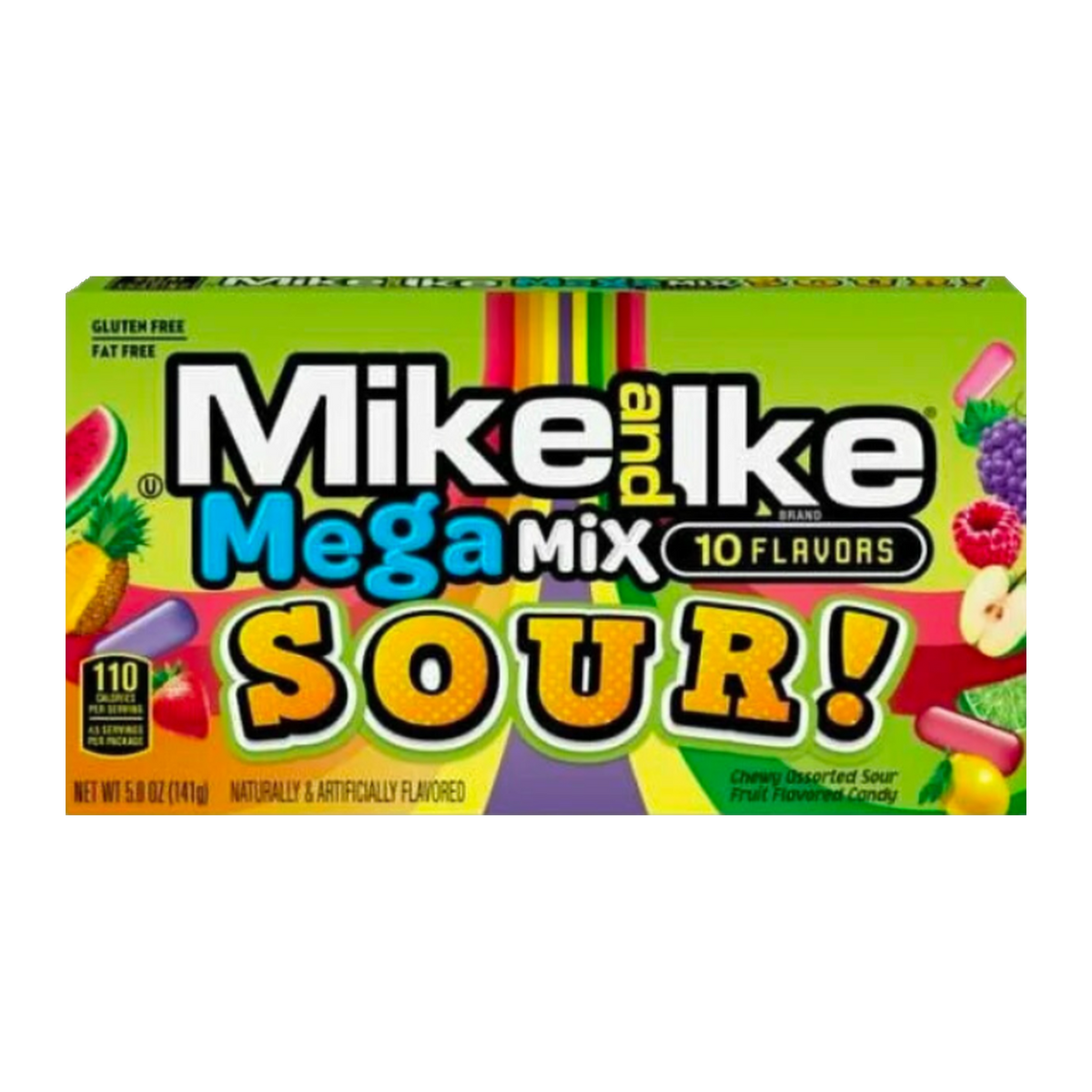 Mike & Ike Mega Mix Sour! - Theater Box product cutout