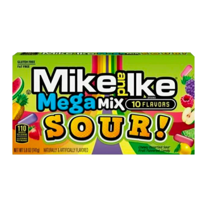 Mike & Ike Mega Mix Sour! - Theater Box