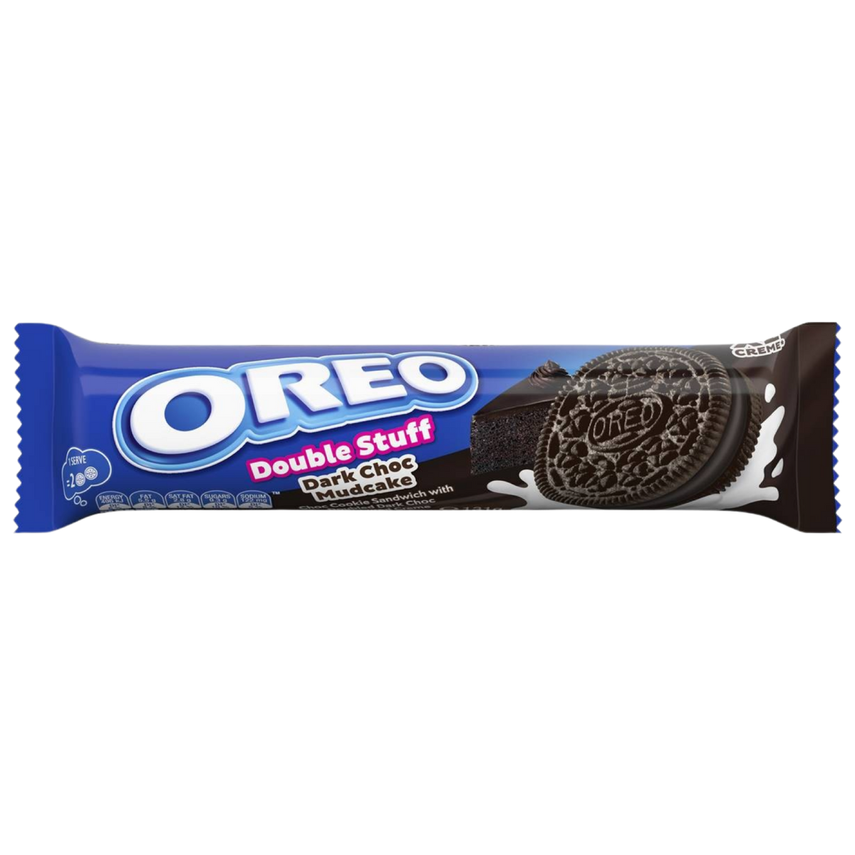 Oreo Double Stuff Dark Chocolate Mudcake - 136g (Australia) product cutout