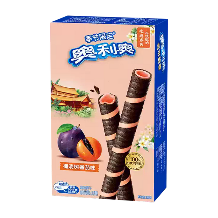 Oreo Plum Tamarillo Wafer Rolls