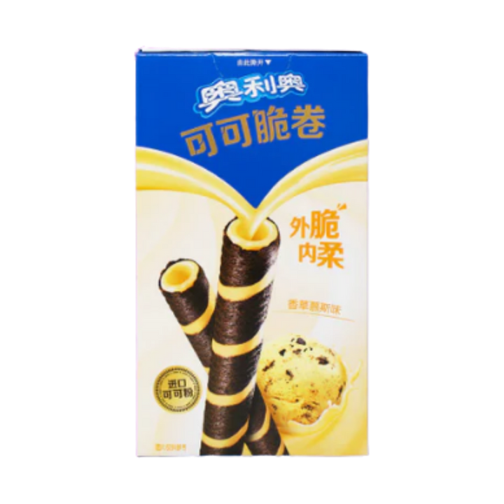 Oreo Wafer Rolls Vanilla