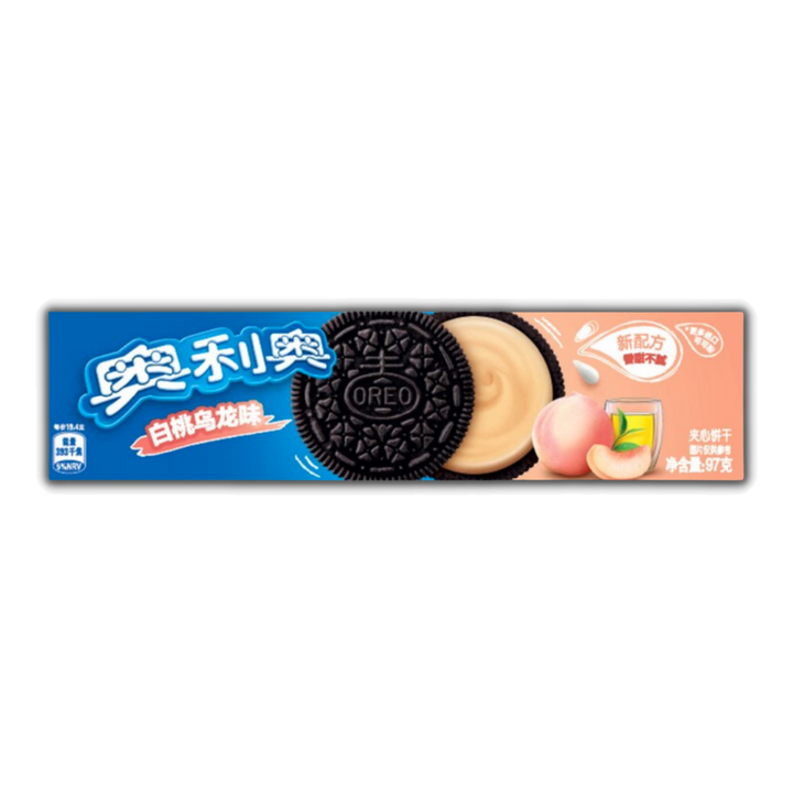 Oreo White Peach Oolong Tea