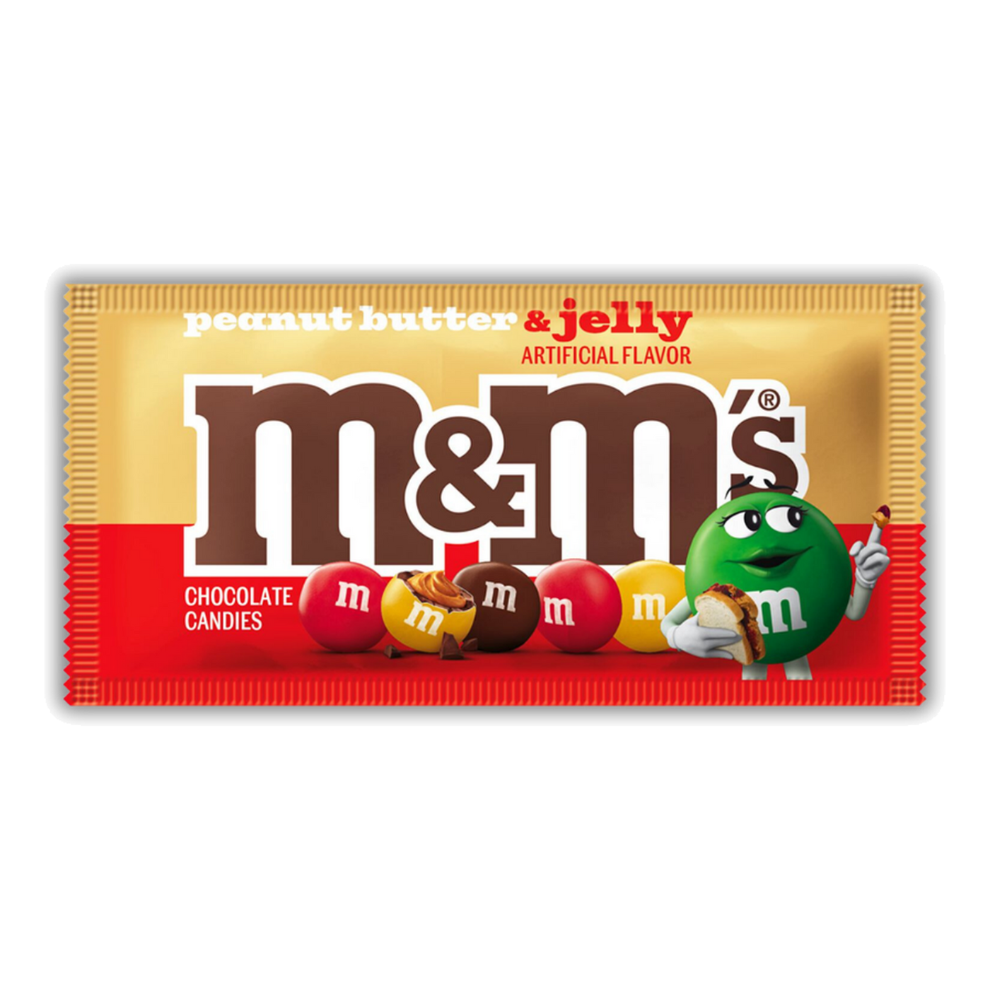 Peanut Butter & Jelly M&Ms - 46g (Limited Edition) product cutout