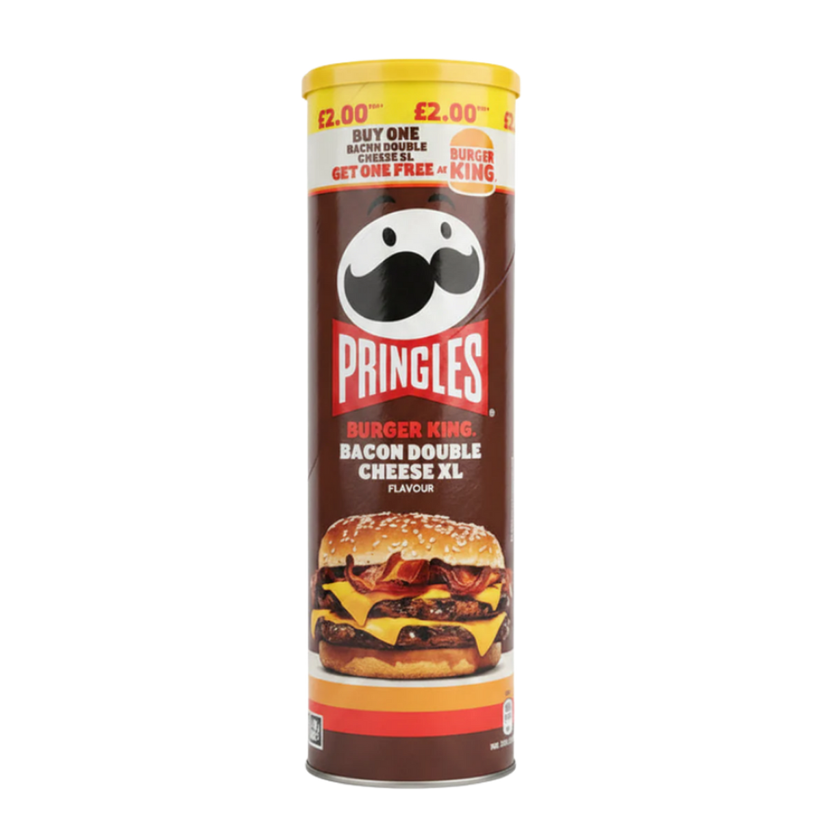 Burger King Bacon Cheeseburger chips from the UK