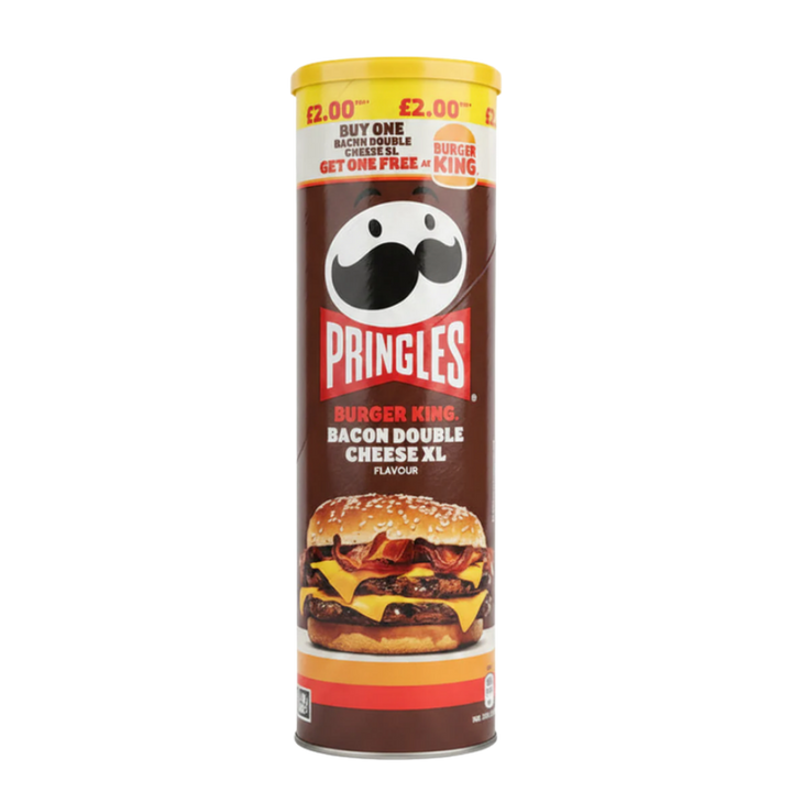 Burger King Bacon Cheeseburger chips from the UK