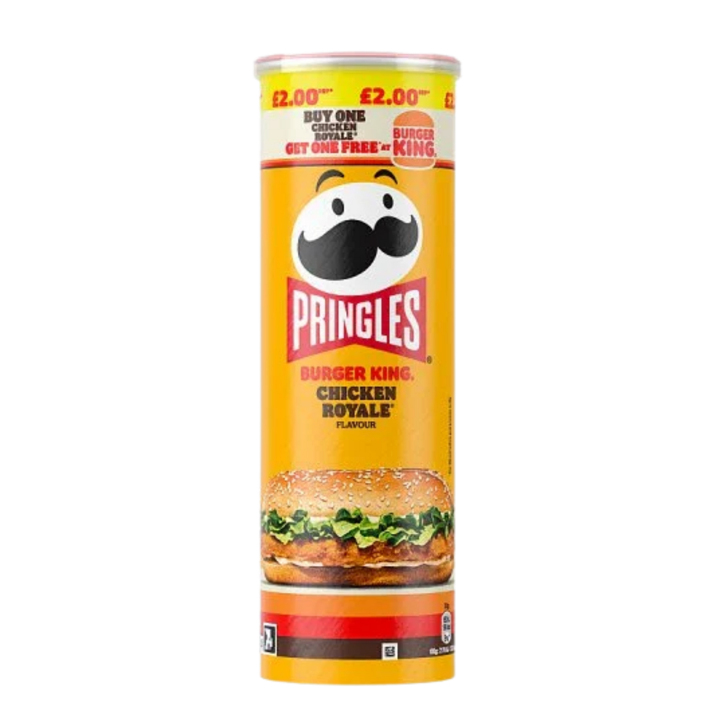 Pringles Burger King Chicken Royale product cutout