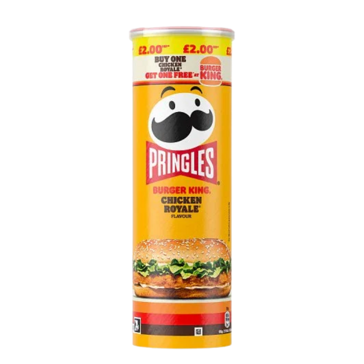 Pringles Burger King Chicken Royale product cutout