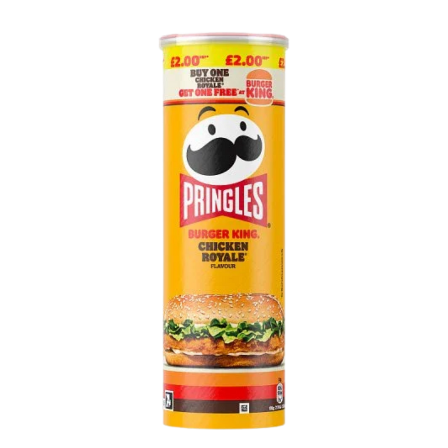 Pringles Burger King Chicken Royale product cutout