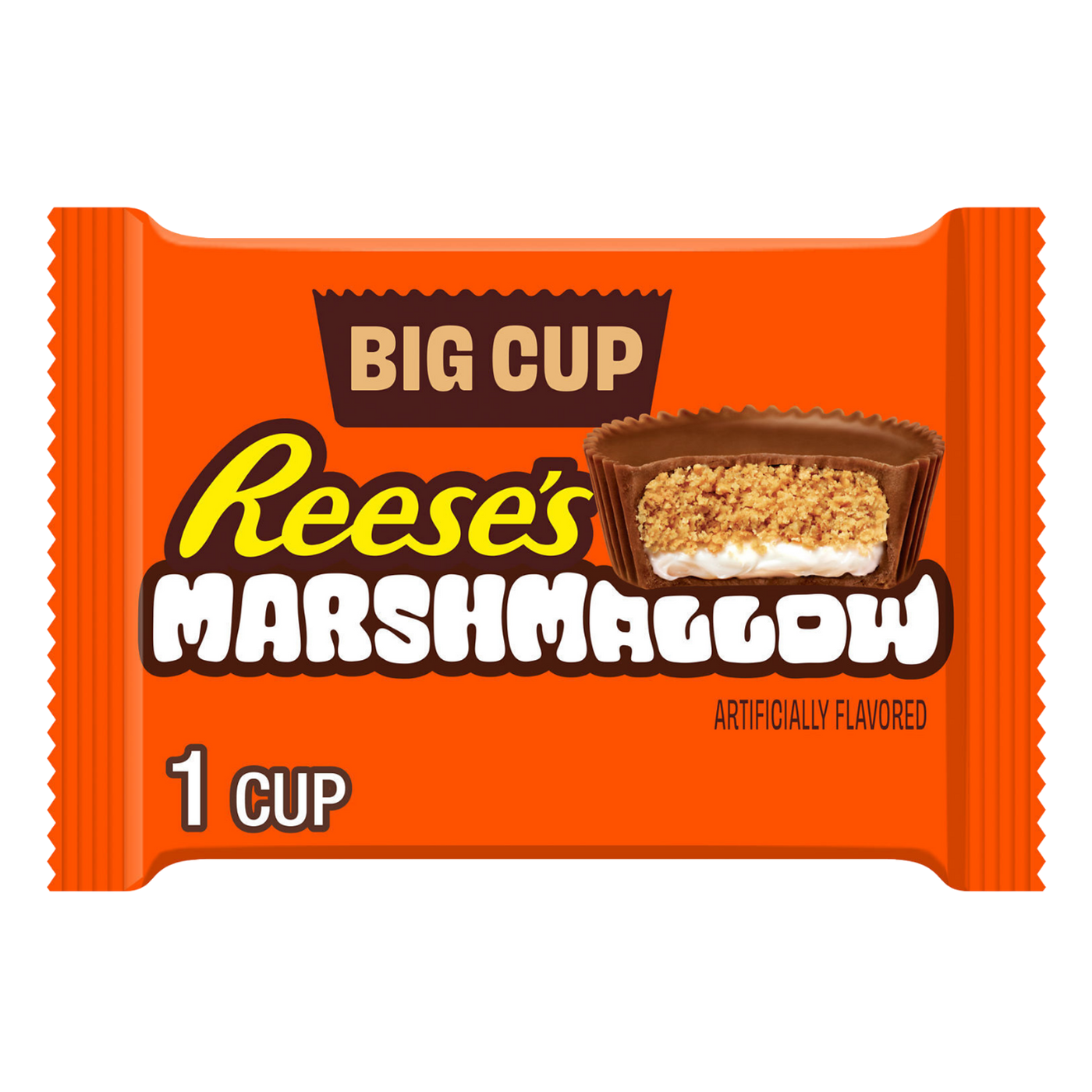 Reese's Big Cup Marshmallow - 1.4 oz front package view