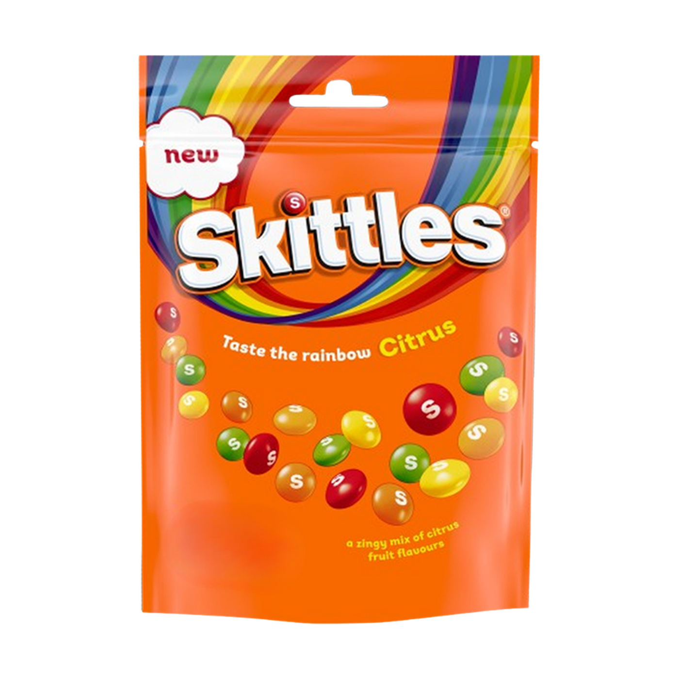 BEST BY 8/1/26 Skittles Citrus - UK Flavors - 136g (UK)