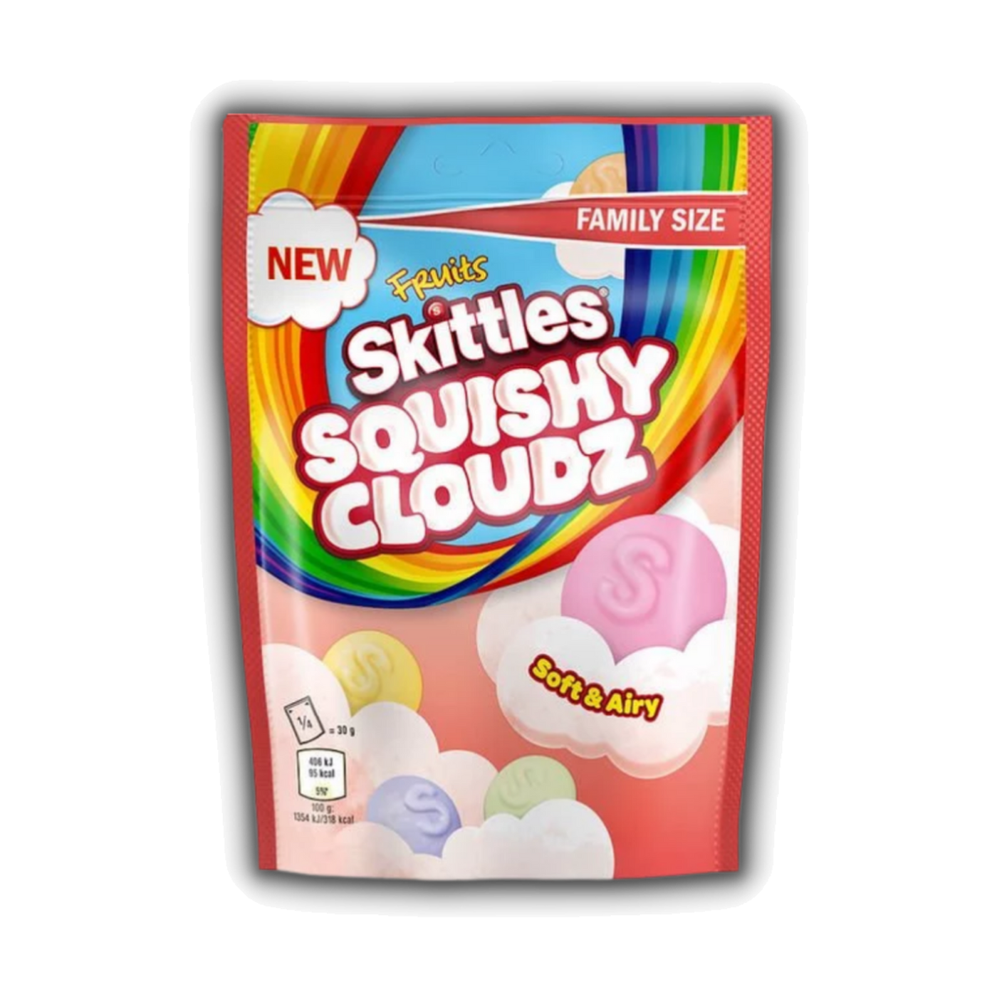 Skittles Squishy Cloudz - 94g (United Kingdom) product cutout