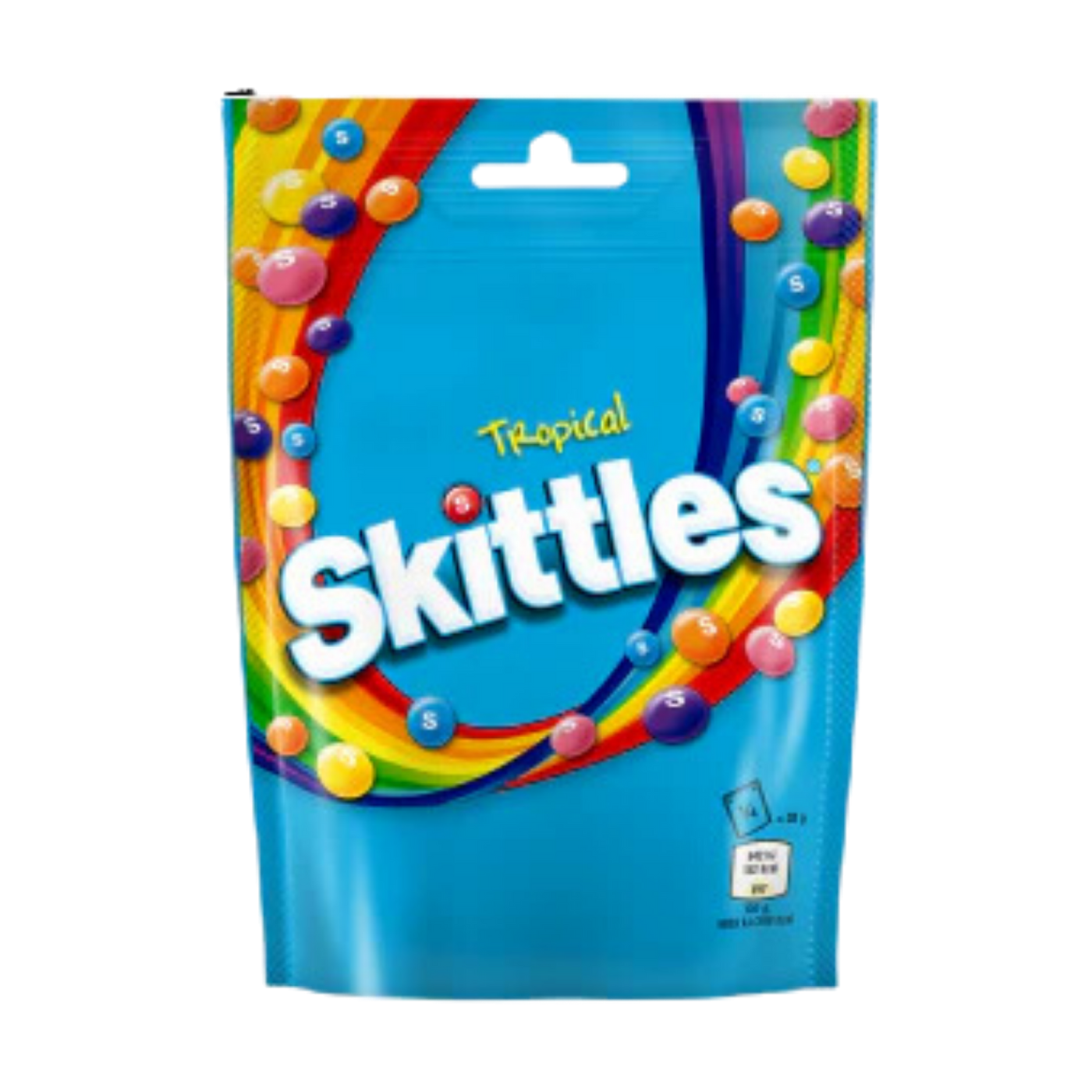 Skittles Tropical - UK Flavors - 136g (United Kingdom) product cutout