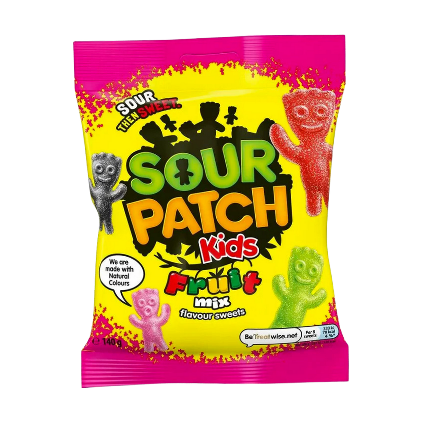 Sour Patch Kids Fruit Mix - 130g (United Kingdom) product cutout