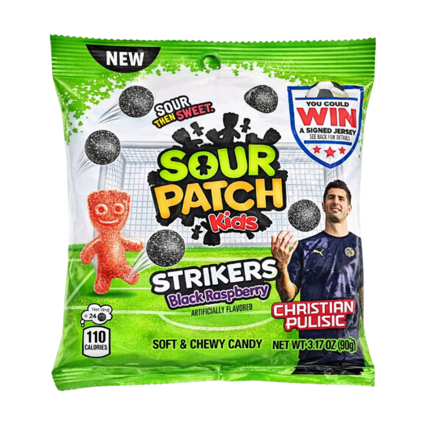 Sour Patch Kids - Strikers Black Raspberry  3.1oz product cutout