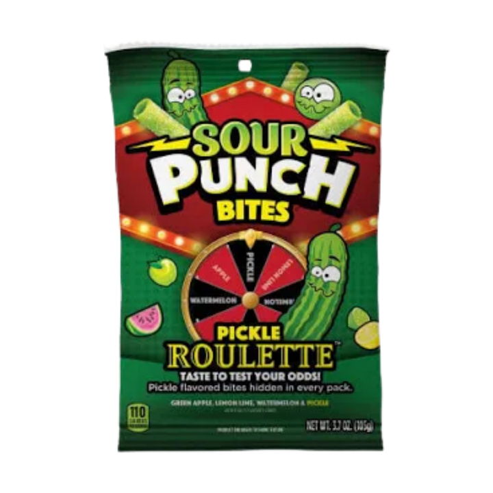 Sour Punch Bites - Pickle Roulette