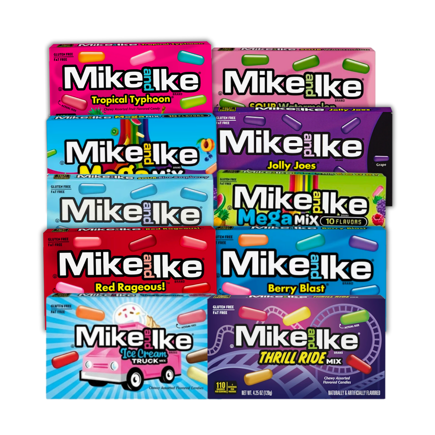 The Ultimate Mike & Ike Bundle (Limited Edition) transparent product cutout