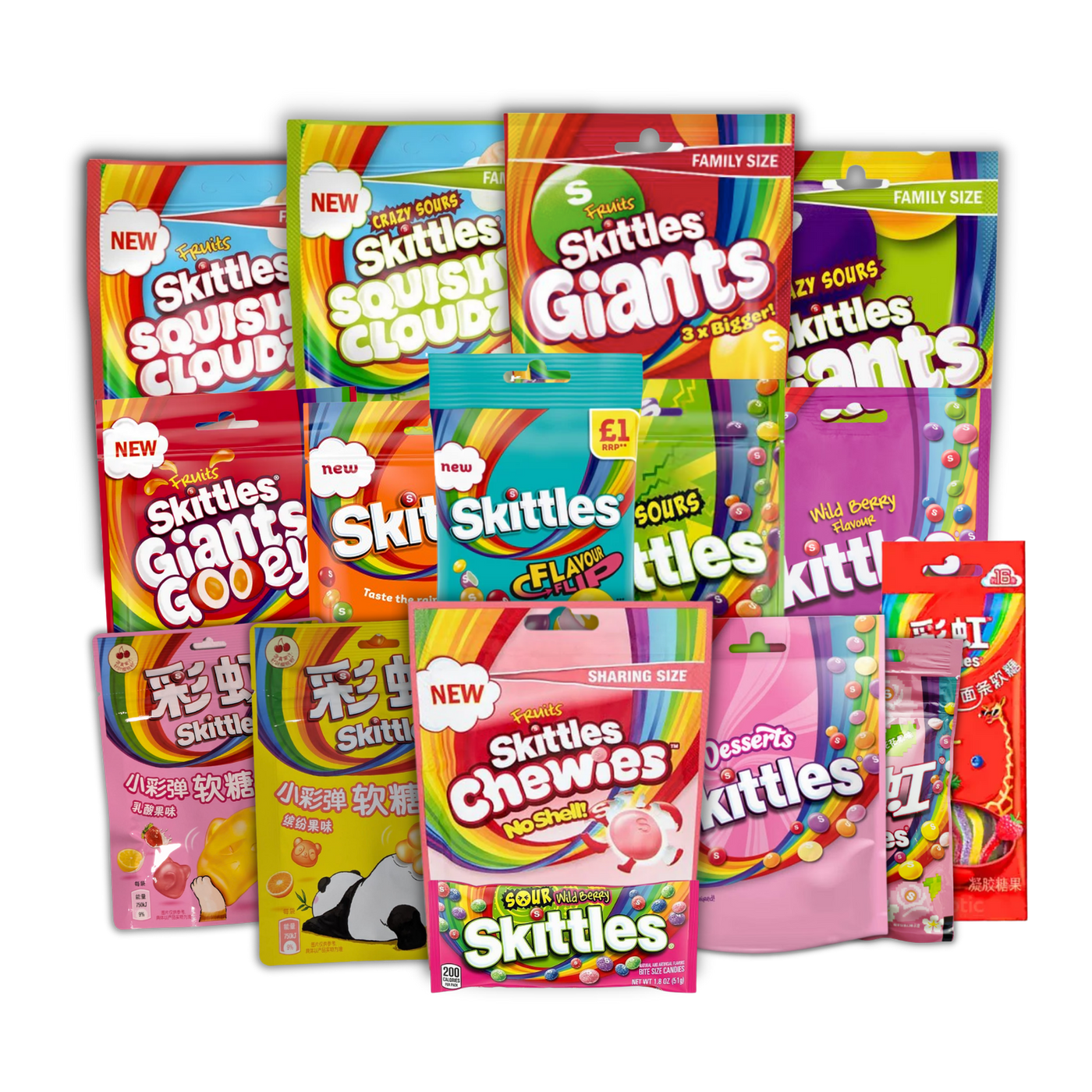 The Ultimate Skittles Bundle (Limited Edition) transparent product cutout