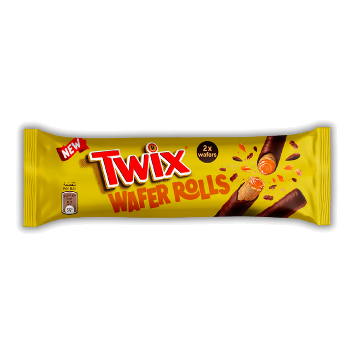 Twix Caramel Crispy Rolls