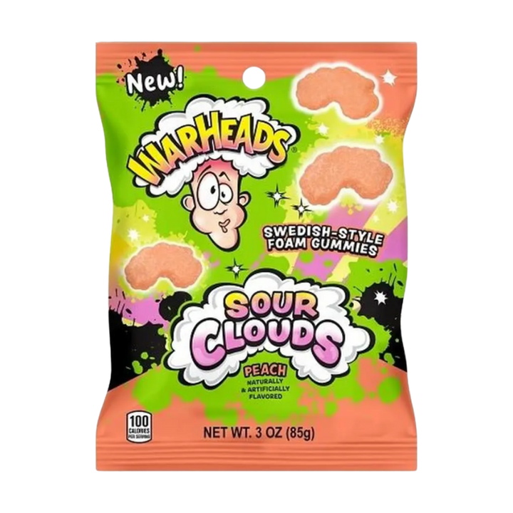 Warheads Peach Sour Clouds
