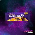 Cadbury Dairy Milk Mini Eggs 54g from the United Kingdom on the Galactic Snacks background