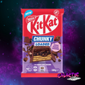 KitKat Chunky Loaded Choc Fudge Brownie - 160g (Australia) on Galactic Snacks background
