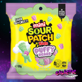 Sour Patch Kids Apple & Grape Puffy Heads - 80g (Australia) on Galactic Snacks background