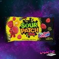 Sour Patch Kids Sour Cherry Blasters 64g from Canada on the Galactic Snacks background