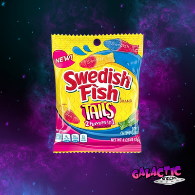 Swedish Fish Tails candy pack
