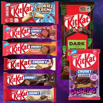 The Ultimate KitKat Bundle featuring eight Turkish and Australian varieties